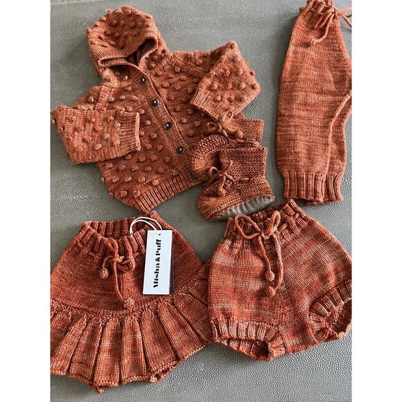 Misha & Puff Skating Pond Skirt Cinnamon 3Y NWT - Picture 5 of 6